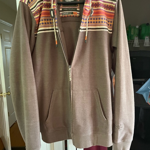 Howler Bros Serape Zip Up Hoodie Medium EUC - Picture 4 of 4